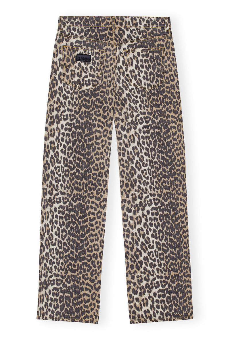 Print Denim Izey Leopard