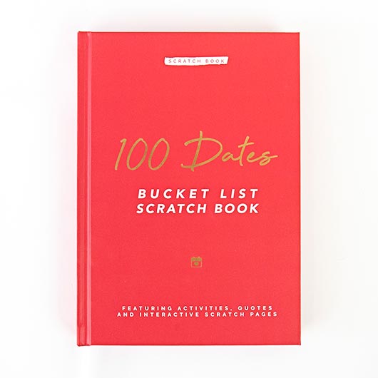 Gift Republic Bucket List Scratch Book - Dates Edition