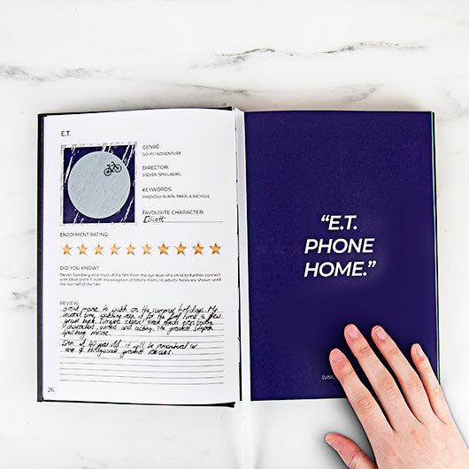 Gift Republic Bucket List Scratch Book - Movie Edition