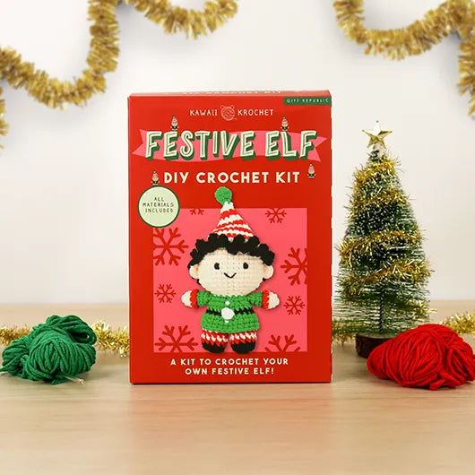 Gift Republic Christmas Crochet Kit - Elf