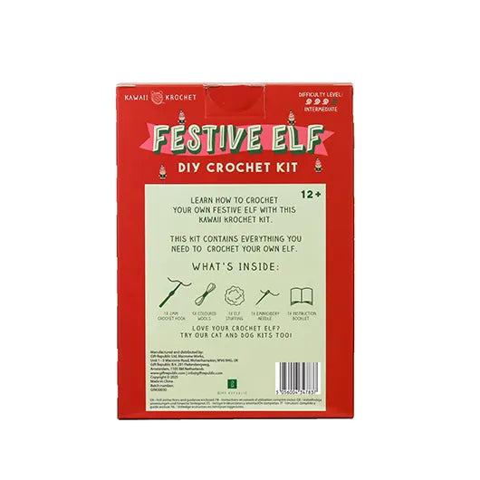 Gift Republic Christmas Crochet Kit - Elf