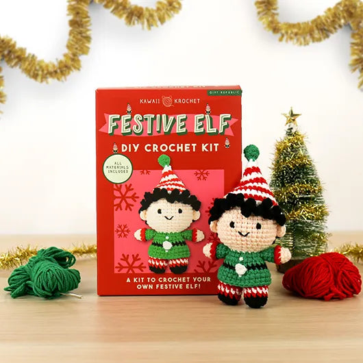 Gift Republic Christmas Crochet Kit - Elf
