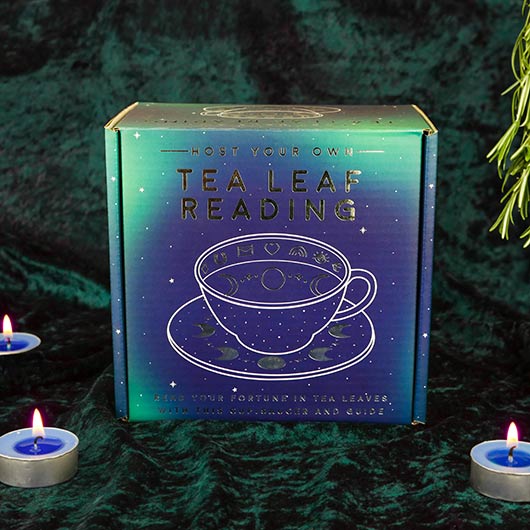 Gift Republic Cosmic - Tea Leaf Reading Cup And Saucer