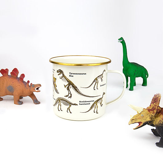 Gift Republic Ecologie - Dinosaurum Enamel Mug