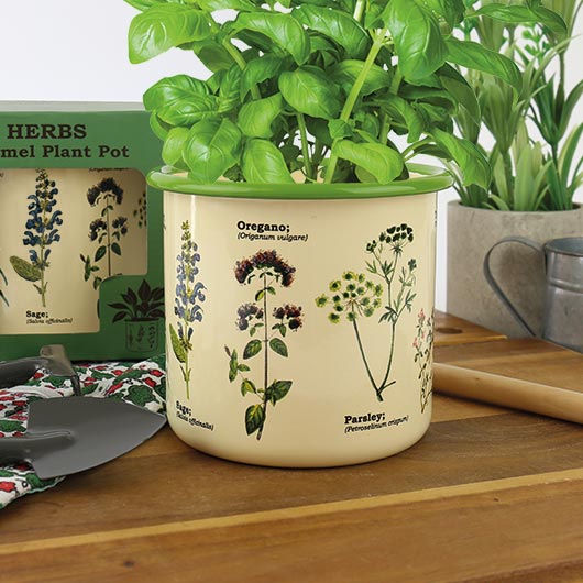 Gift Republic Ecologie Plant Pot - Herbs