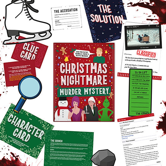 Gift Republic Games - Christmas Nightmare - Murder Mystery