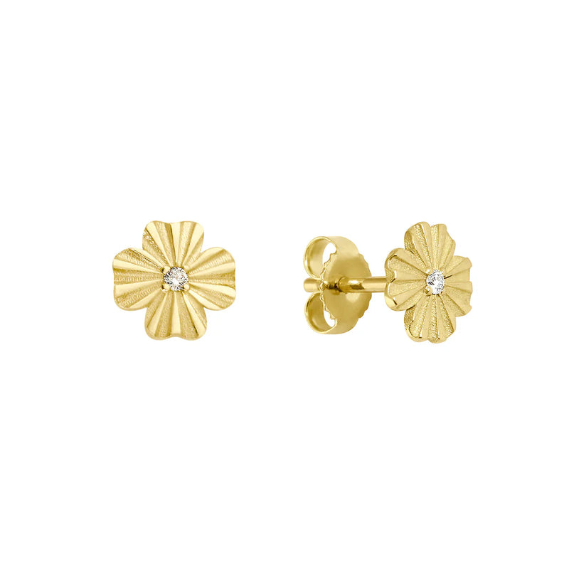 Gigi Clozeau Classic Clover Lumiere Earrings