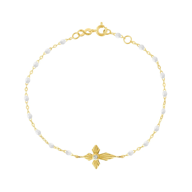 Gigi Clozeau Classic Croix Lumiere DI Bracelet 6.7"