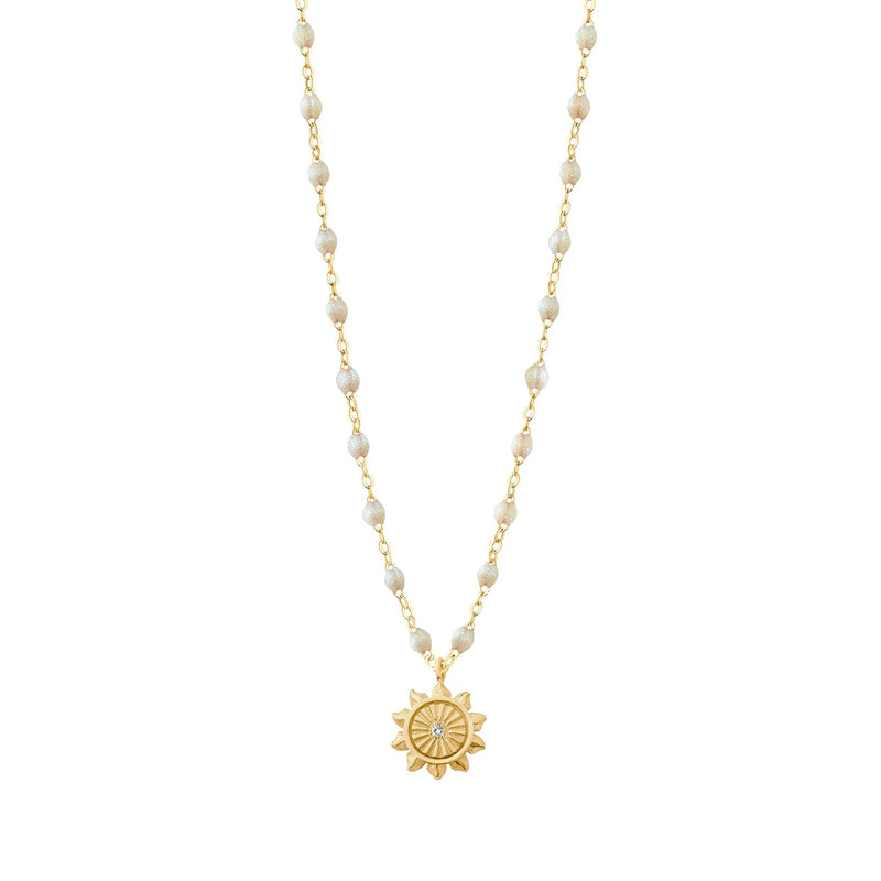 Gigi Clozeau Classic Lucky Sun DI Necklace 16.5"