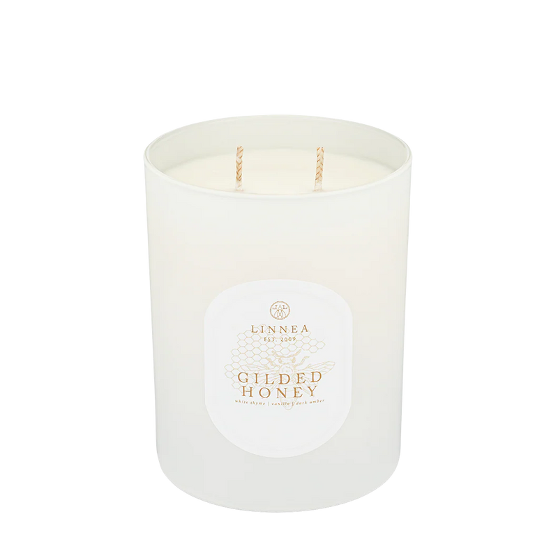 Linnea's Lights 2-Wick Gilded Honey