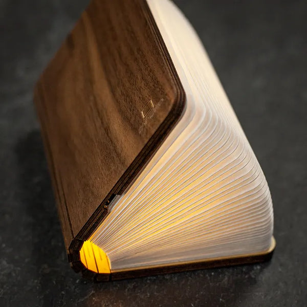 Gingko Design Walnut Smart Booklight- Mini