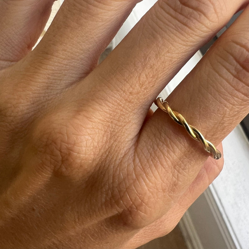 Jennie Kwon Designs Gold Unity Band