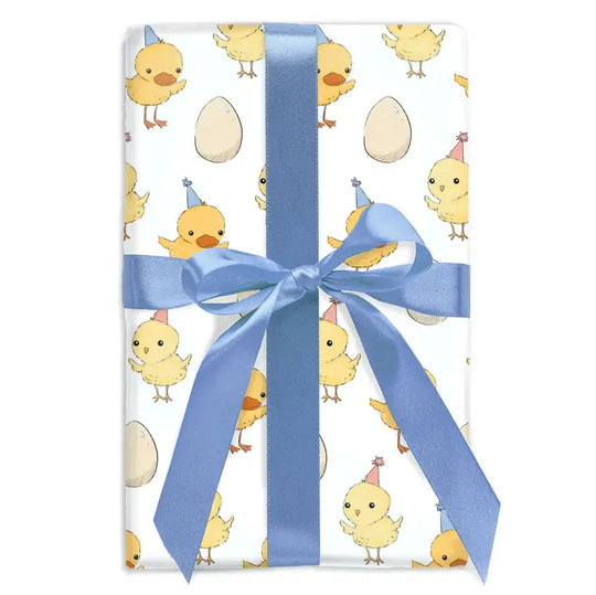 Good Juju Ink Baby Duck and Chick Gift Wrap Roll
