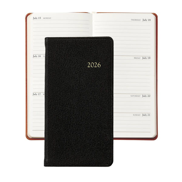 Graphic Image 6" Personal Pocket Journal BLK