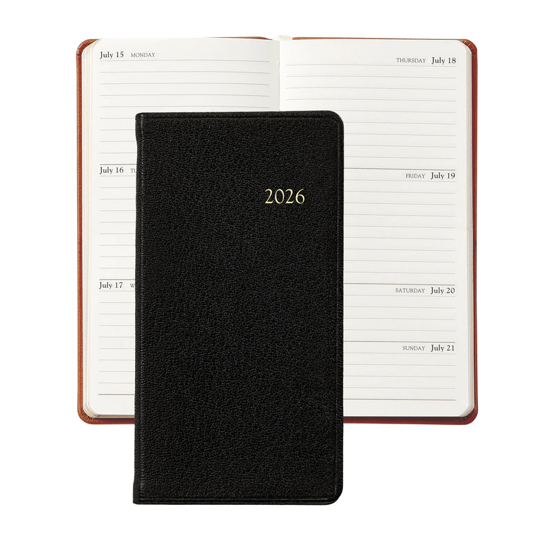 Graphic Image 6" Personal Pocket Journal BLK
