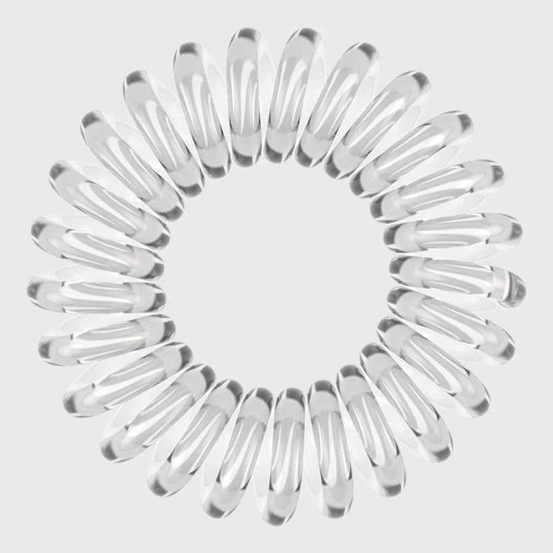 Kit.Sch 8pc Hair Coils - Clear