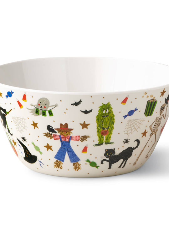 Rifle Paper Co. Halloween Parade Melamine Serving Bowl