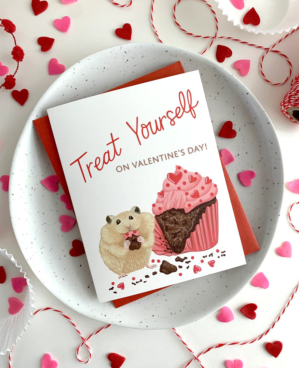 Yeppie Paper Hamster Valentine