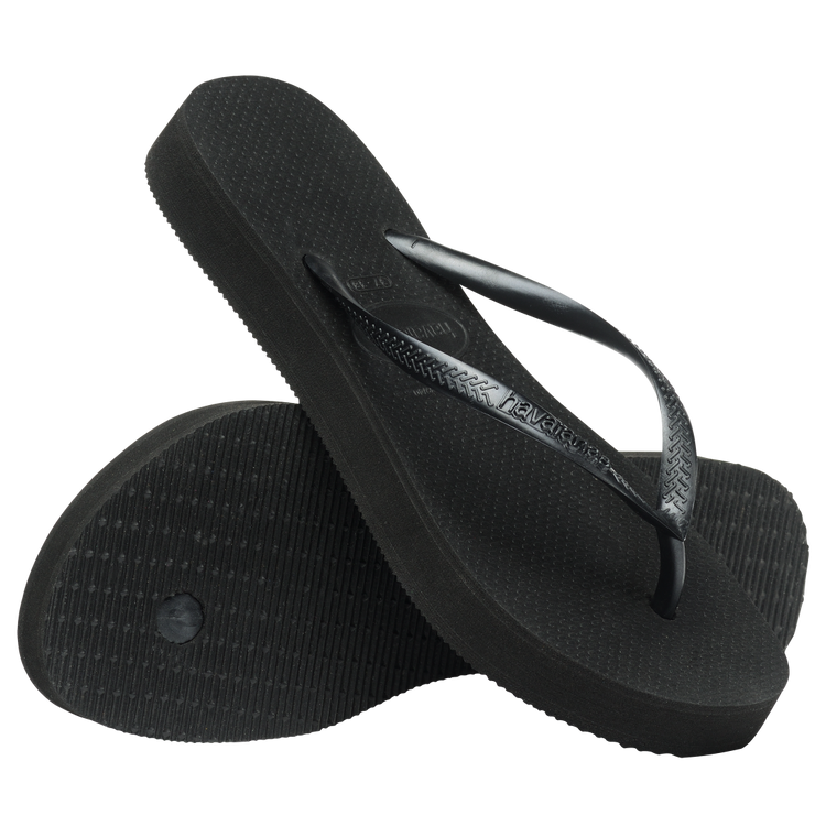 Havaianas slim flatform sandal black