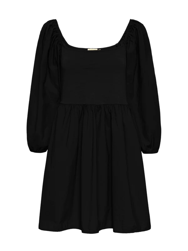 Nation Ltd Heddie Combo Babydoll Jet Black