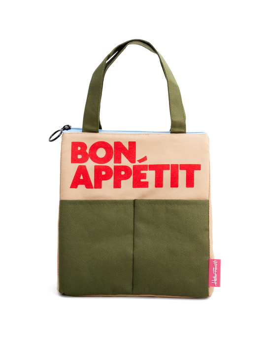 Helio Ferretti Co. Bon Appetit Isothermic Lunch Bag - Green