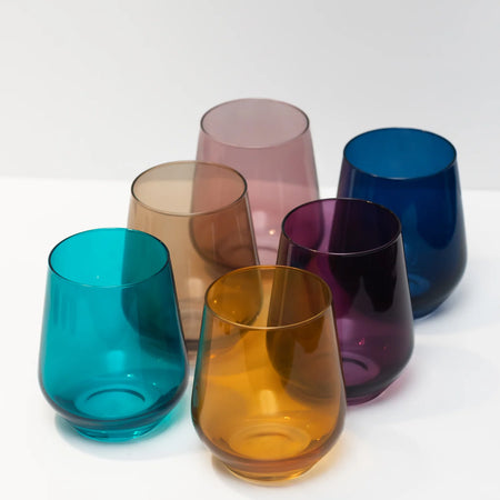 Holiday Preorder: Estelle Colored Glass Wine Stemless