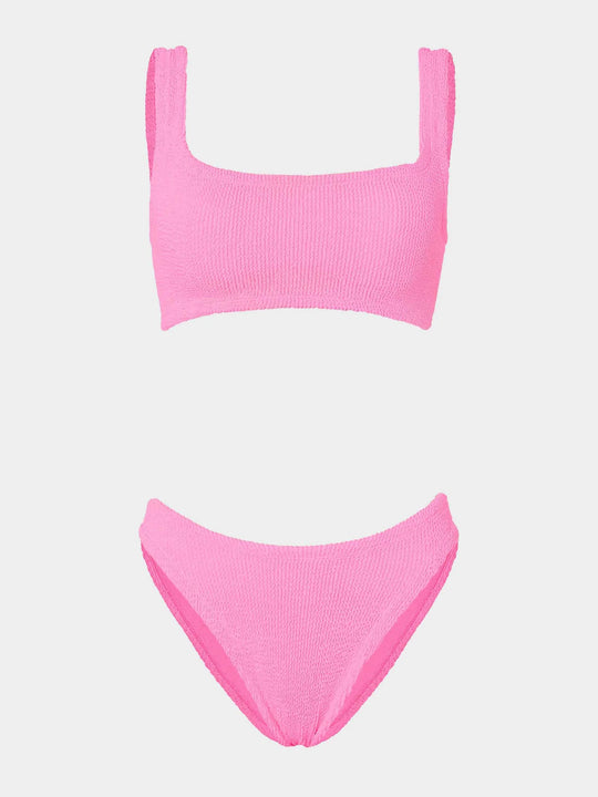 Hunza G Coverage Xandra Bikini Bubblegum
