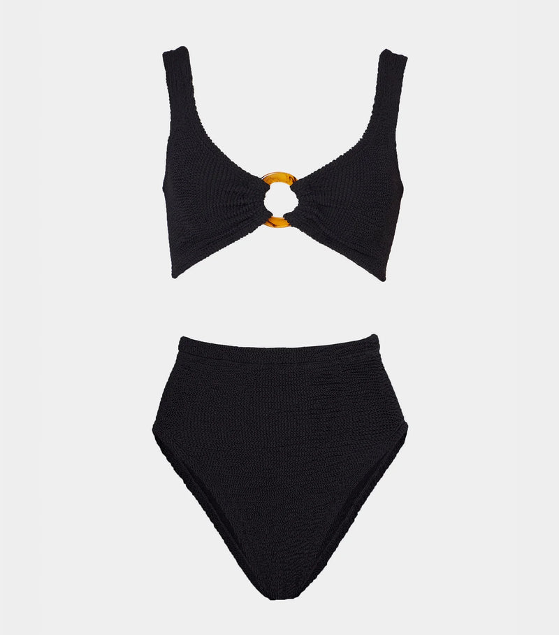 Hunza G Nadine Bikini Black