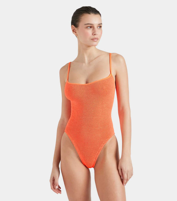 Hunza G Pamela Swim Orange/Dtm