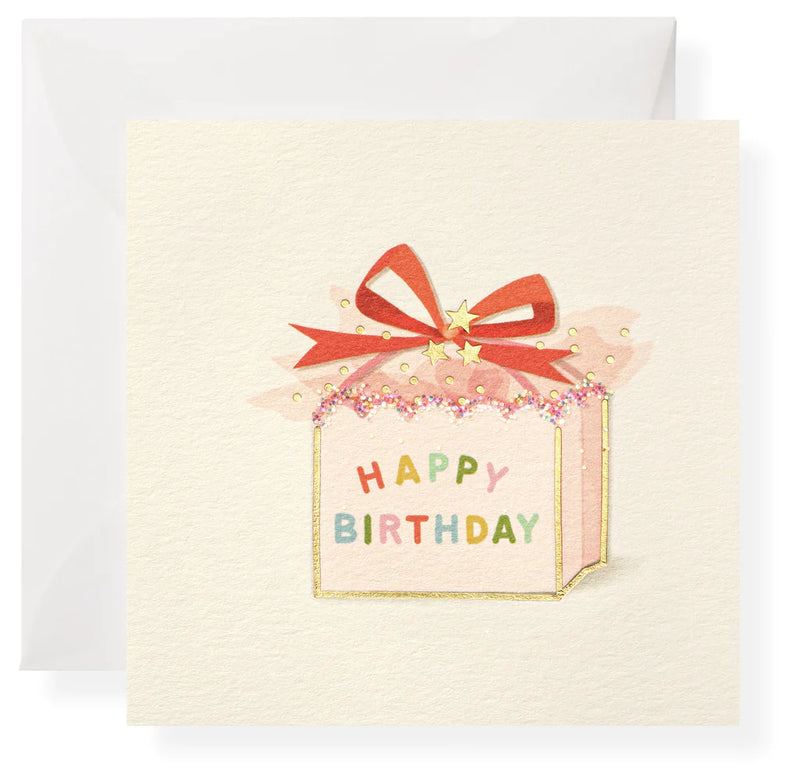 Karen Adams Designs Happy Birthday Gift Enclosure Box