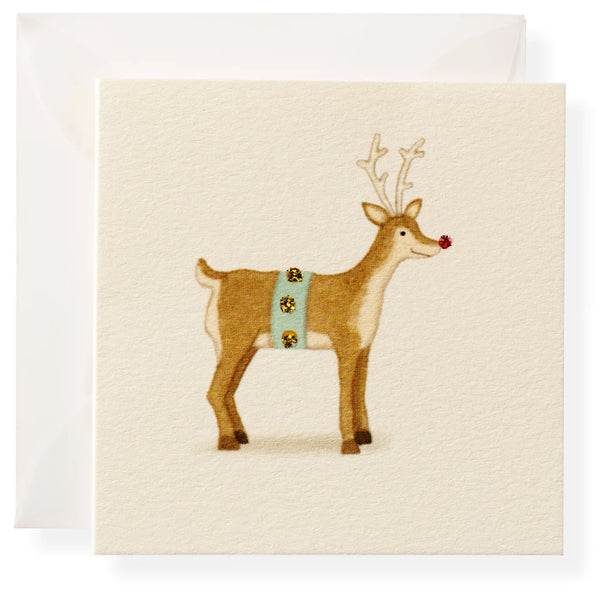 Karen Adams Designs Rudolph Individual Note Card
