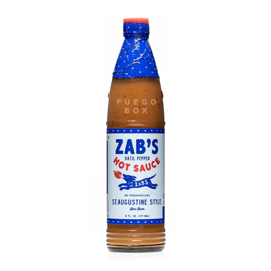 Zab's Hot Sauce St. Augustine Style