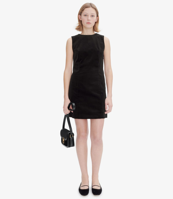 Velvet Lishan Tank Dress Black