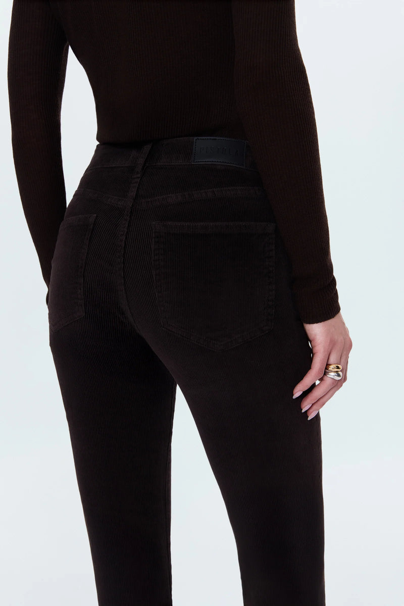 Pistola Kinsley Mid Rise Ultra Flare Mocha