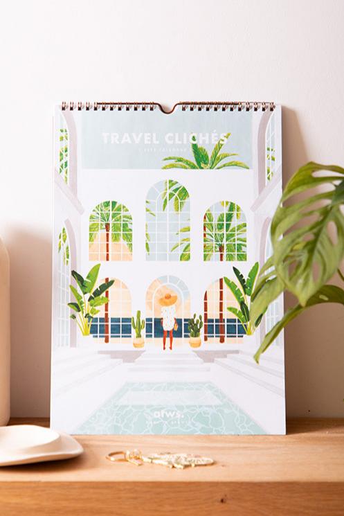 All The Ways to say. Travel Cliche Calendar
