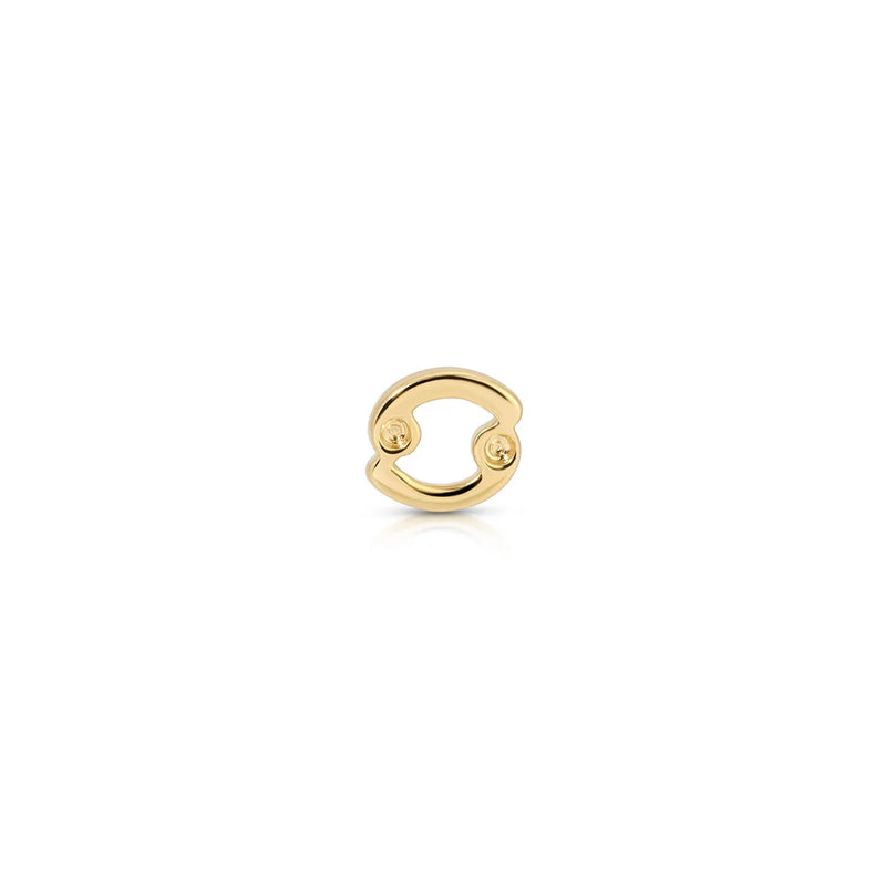 EF Collection Single Mini Gold Zodiac Stud