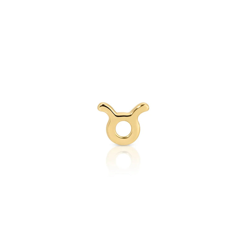 EF Collection Single Mini Gold Zodiac Stud