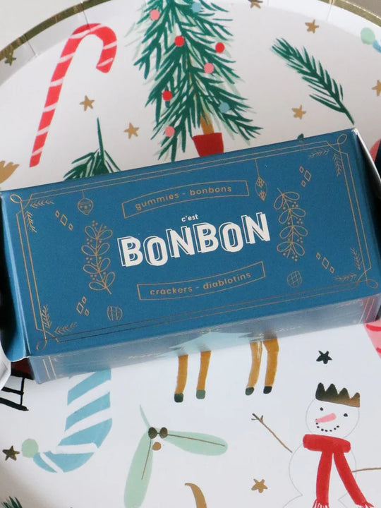 La boite a bonbons Trio Diablotins de Noel / Christmas Crackers Trio