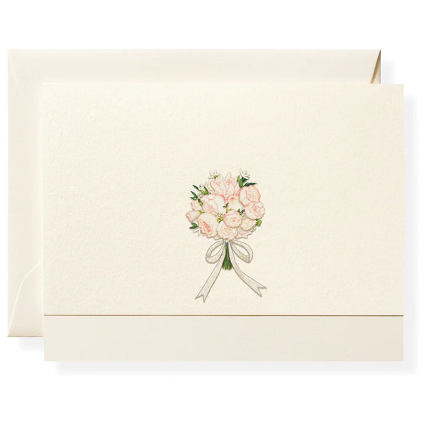 Karen Adams Designs Bridal Bouquet Individual Note Card