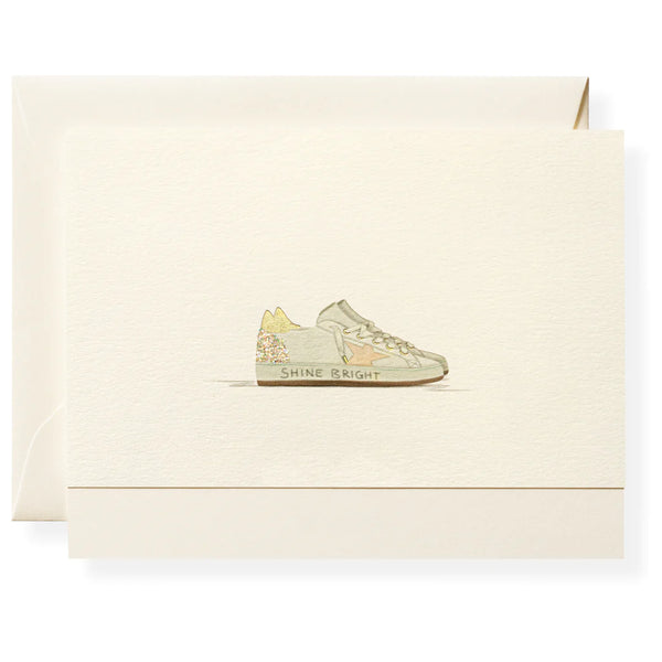 Karen Adams Designs Sneakers Individual Note Card