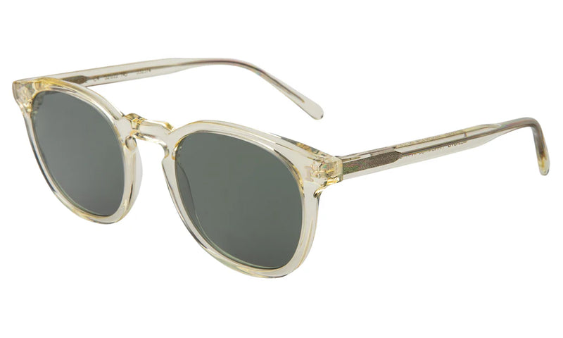 Illesteva Eldridge Champagne w/ Olive Flat Lenses