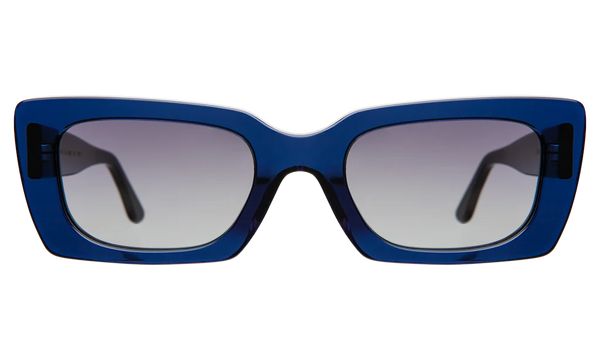 Illesteva Wilson II Navy w/ Grey Flat Gradient