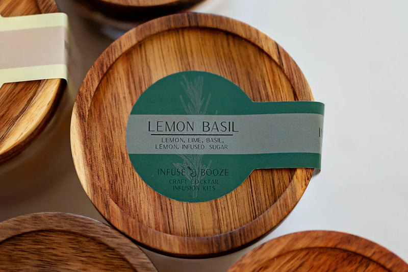 Infuse & Booze Lemon Basil