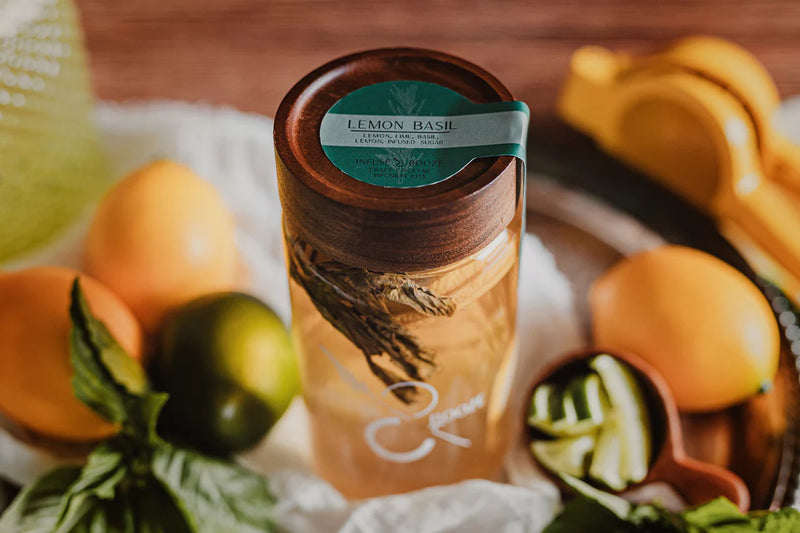Infuse & Booze Lemon Basil