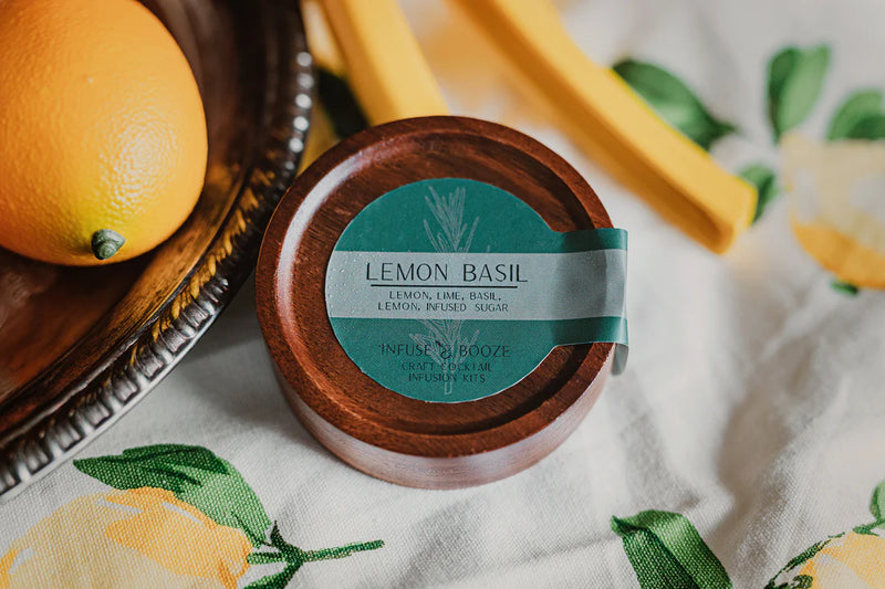 Infuse & Booze Lemon Basil