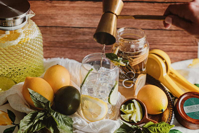 Infuse & Booze Lemon Basil