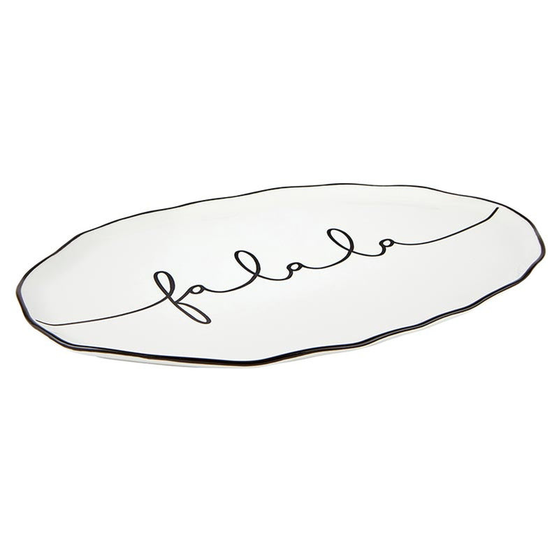 Creative Brands Ceramic Srving Platter Falala