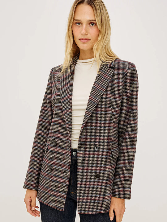 Rails Jac Blazer - Oxford Plum