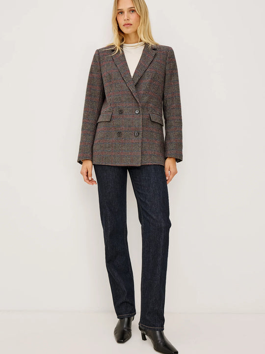 Rails Jac Blazer - Oxford Plum