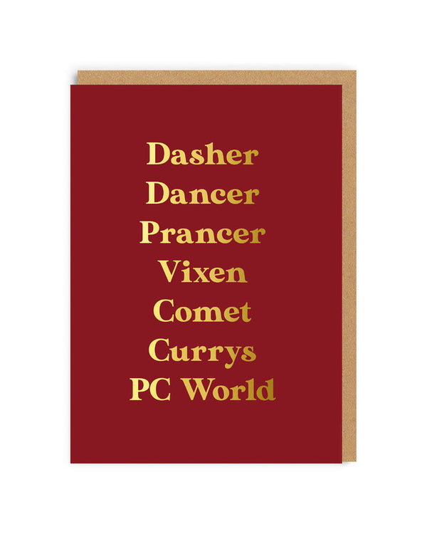 Ohh Deer Comet Curry PC World